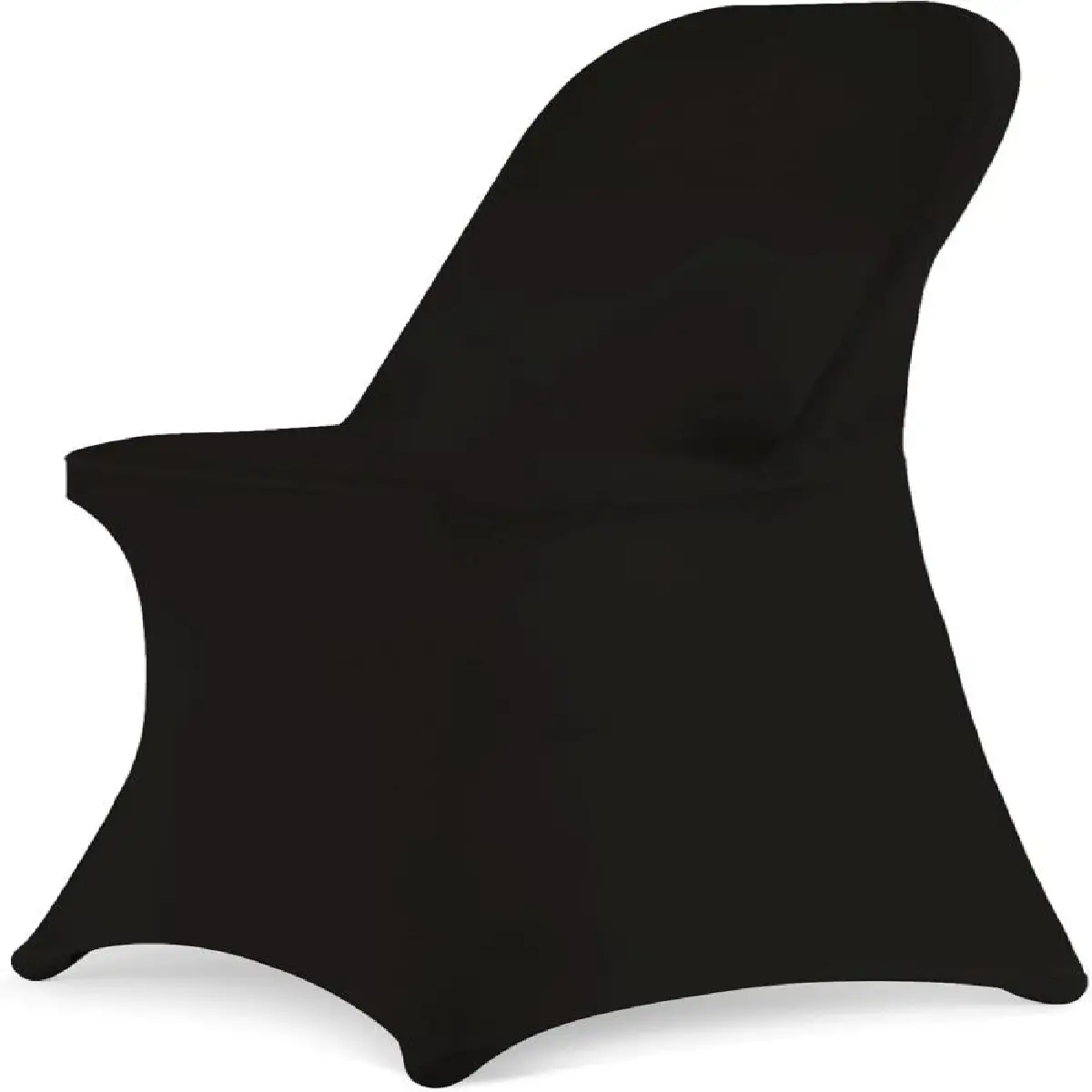 Black Plastic Chair Cover